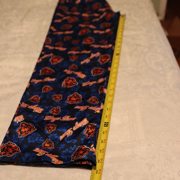 NFL for Her Chicago Bears Elastic Drawstring Waist Satin Lounge/Sleep Pant Med. - Picture 10 of 12